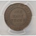 AUSTRALIA 1923 . HALF 1/2  PENNY . PCGS XF40